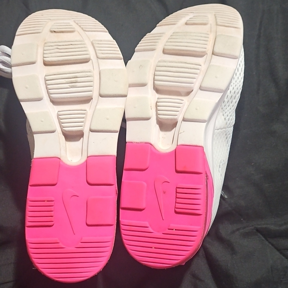 Nike White and Pink Athletic Slip-Ons - Picture 2 of 7